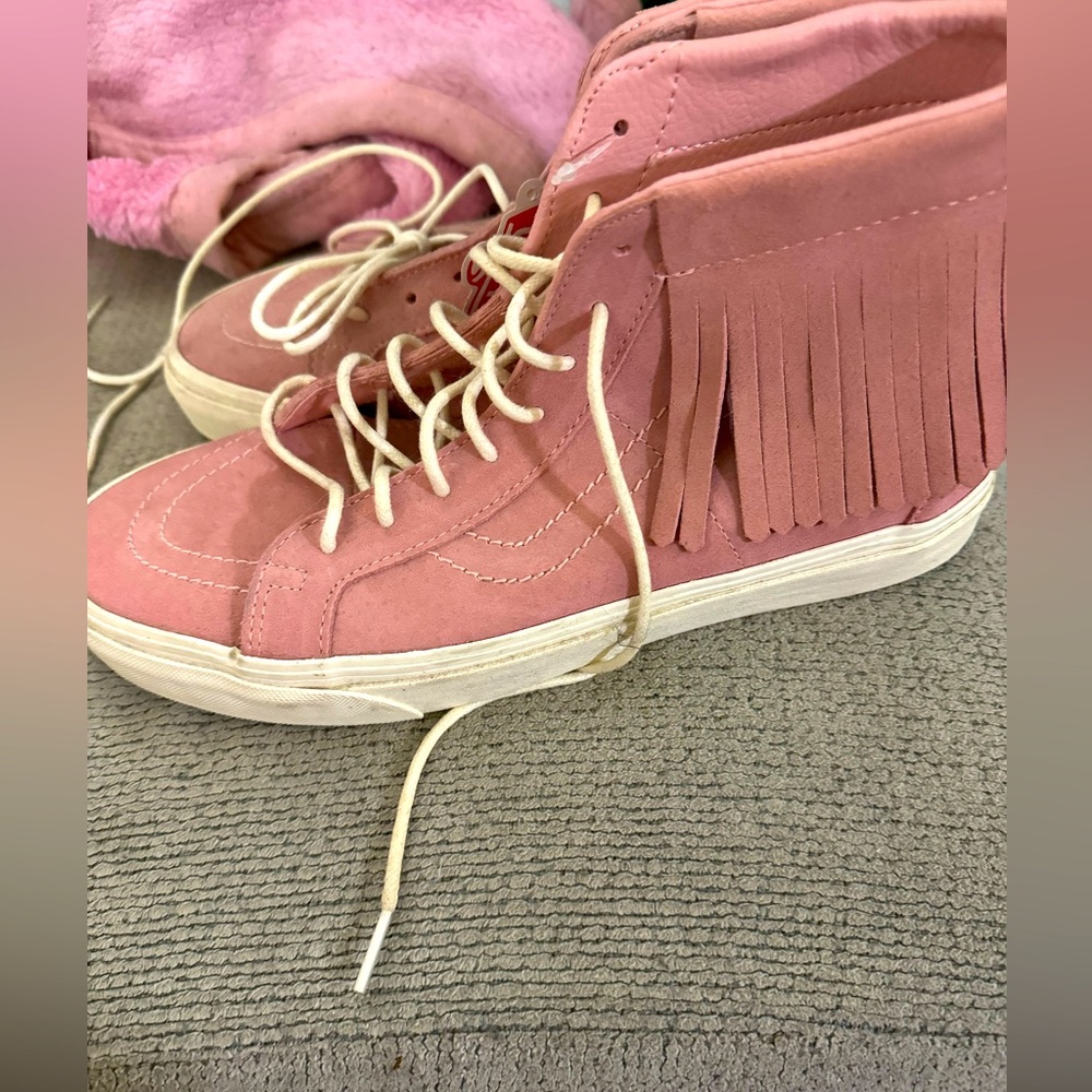 Vans, pink, size 11
